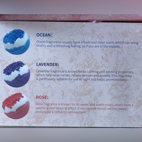 Luxurious Bath Bomb Set, 15 Crystal Geode Bath Bombs - Picture 4 of 5